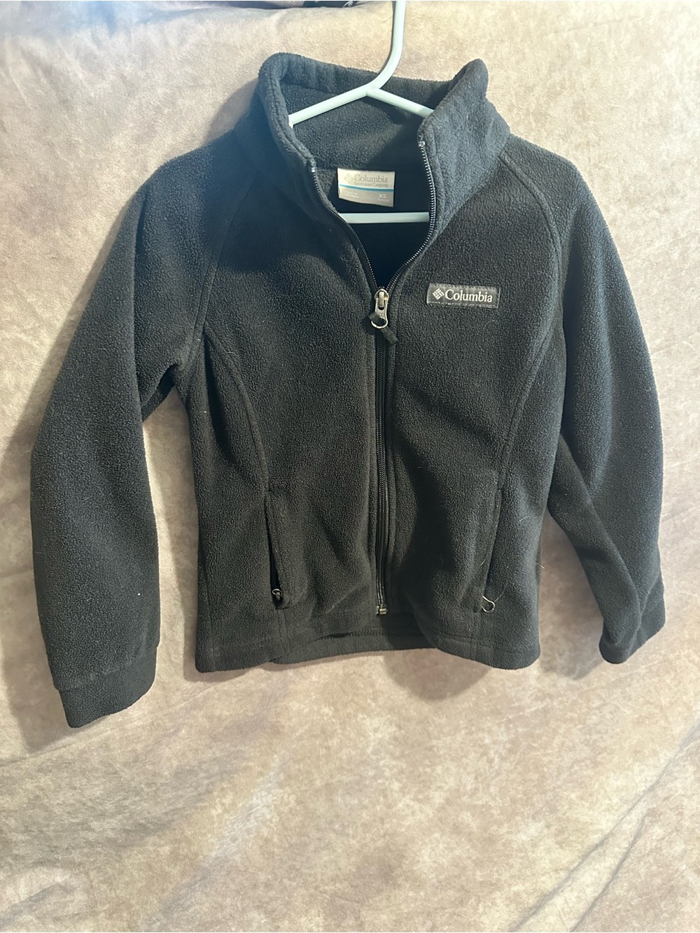 Columbia Black Fleece Jacket - XS